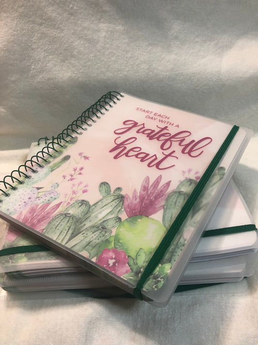 Grateful Heart Spiral Journals